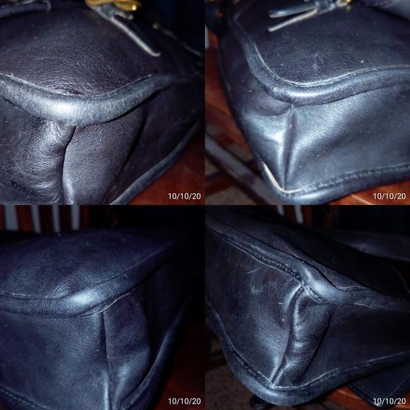 Vtg Coach Executive briefcase messenger bag  1991 - Picture 12 of 13